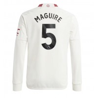 Manchester United Harry Maguire #5 Replica Third Shirt 2023-24 Long Sleeve